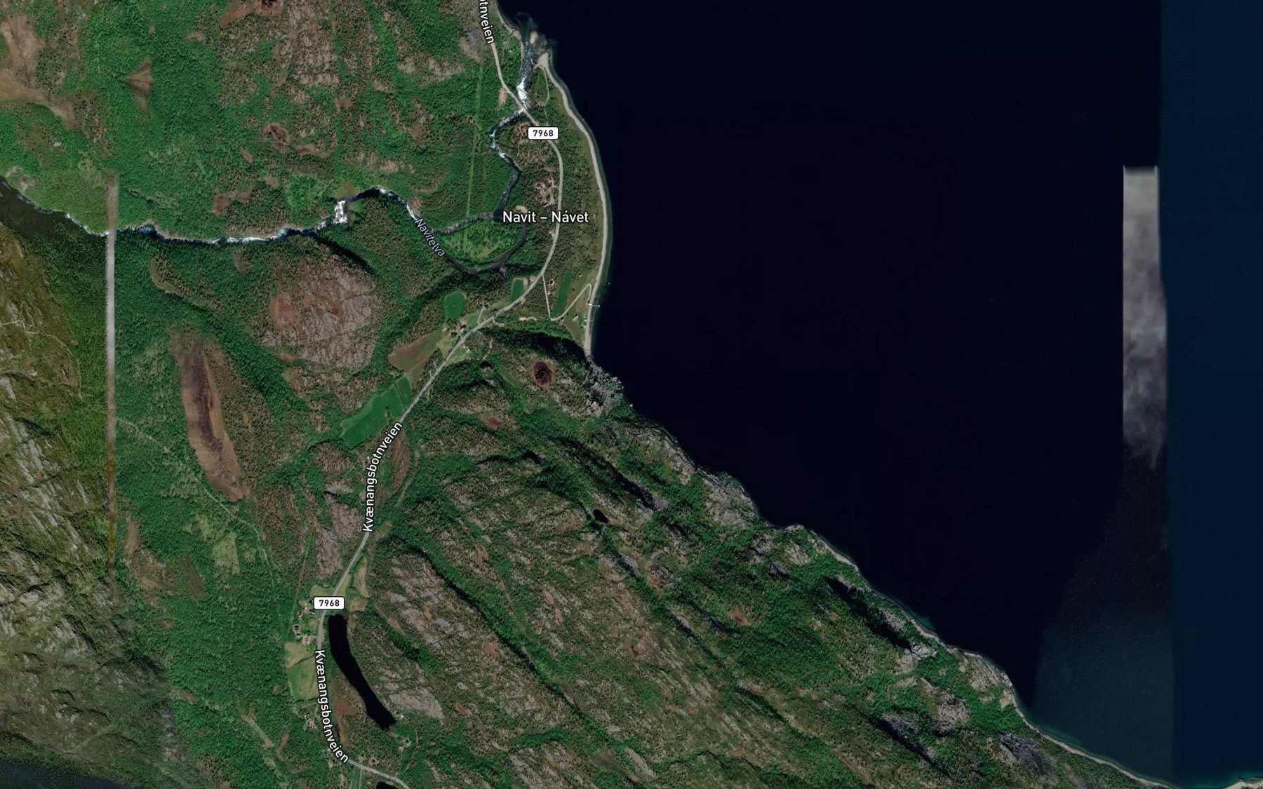 Satellite map of the Lambukta