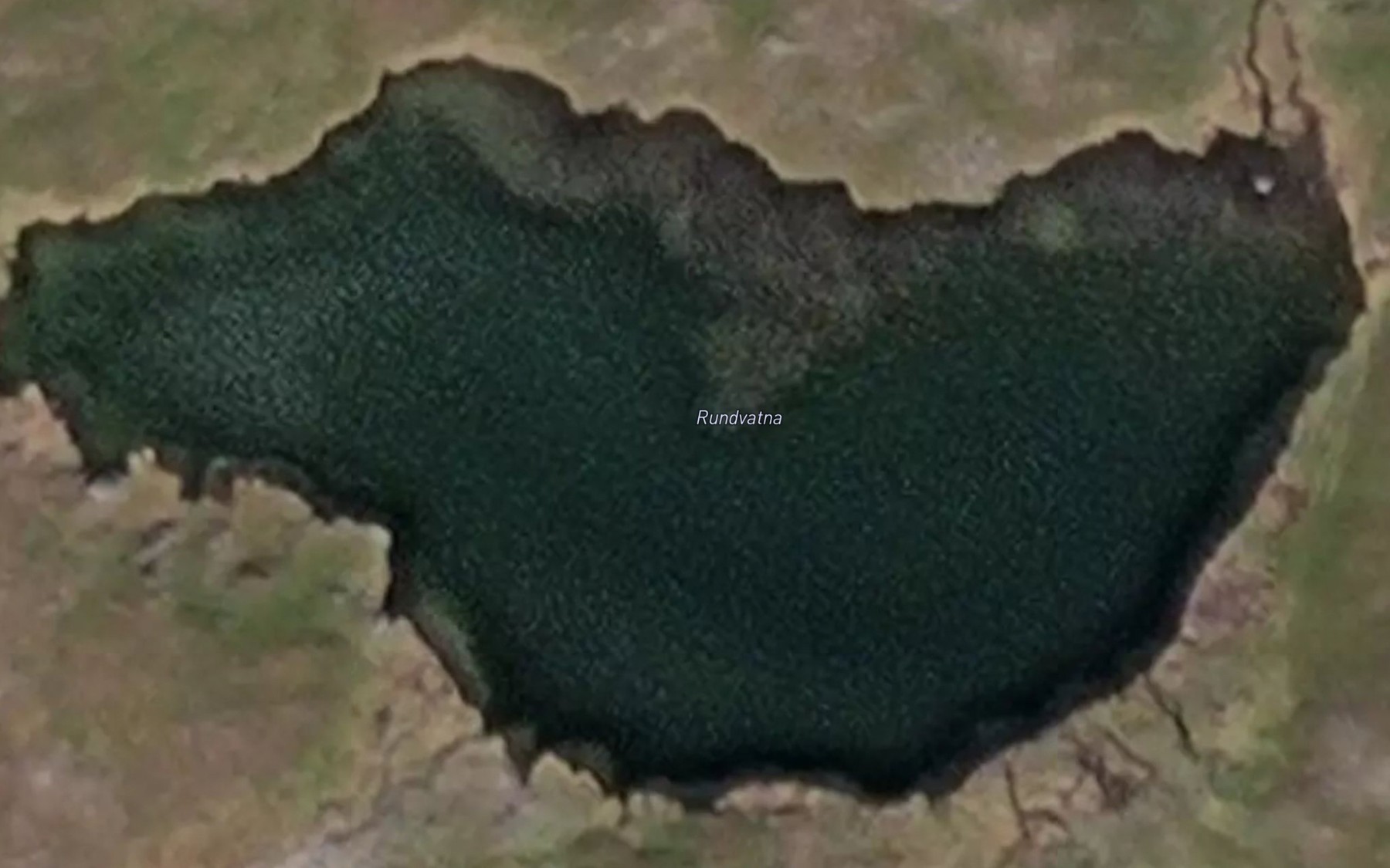 Satellite map of the Rundvatna