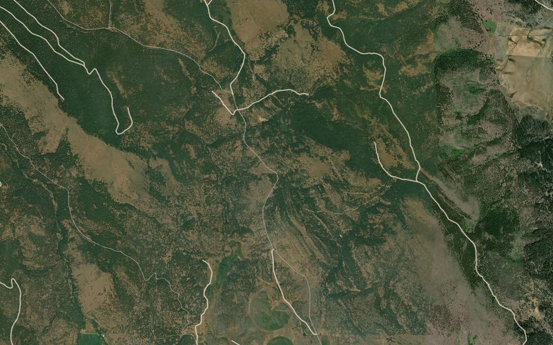 Satellite map of the Colvert Spring