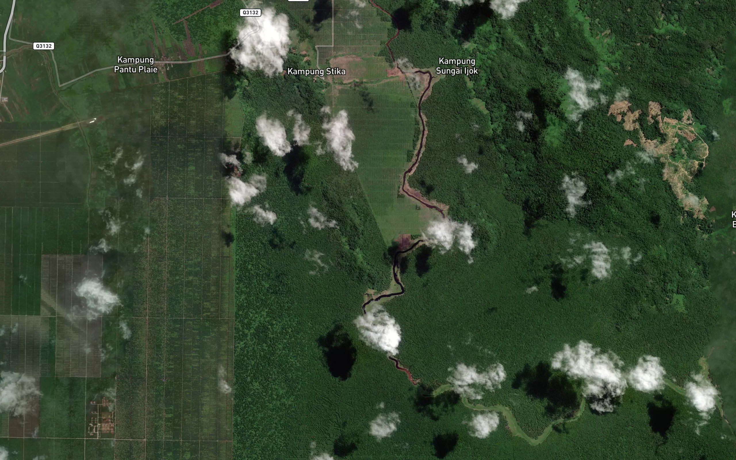 Sungai Melingkong Ili