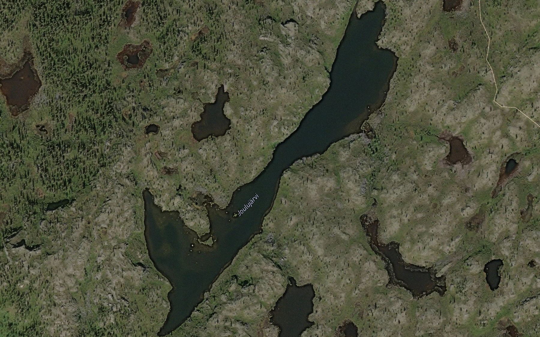 Satellite map of the Joouljau'rr