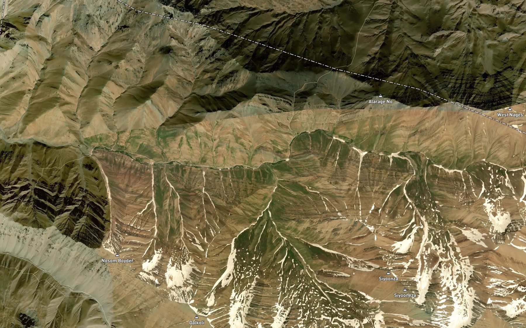 Satellite map of the Rudkhaneh-ye Pey Konar