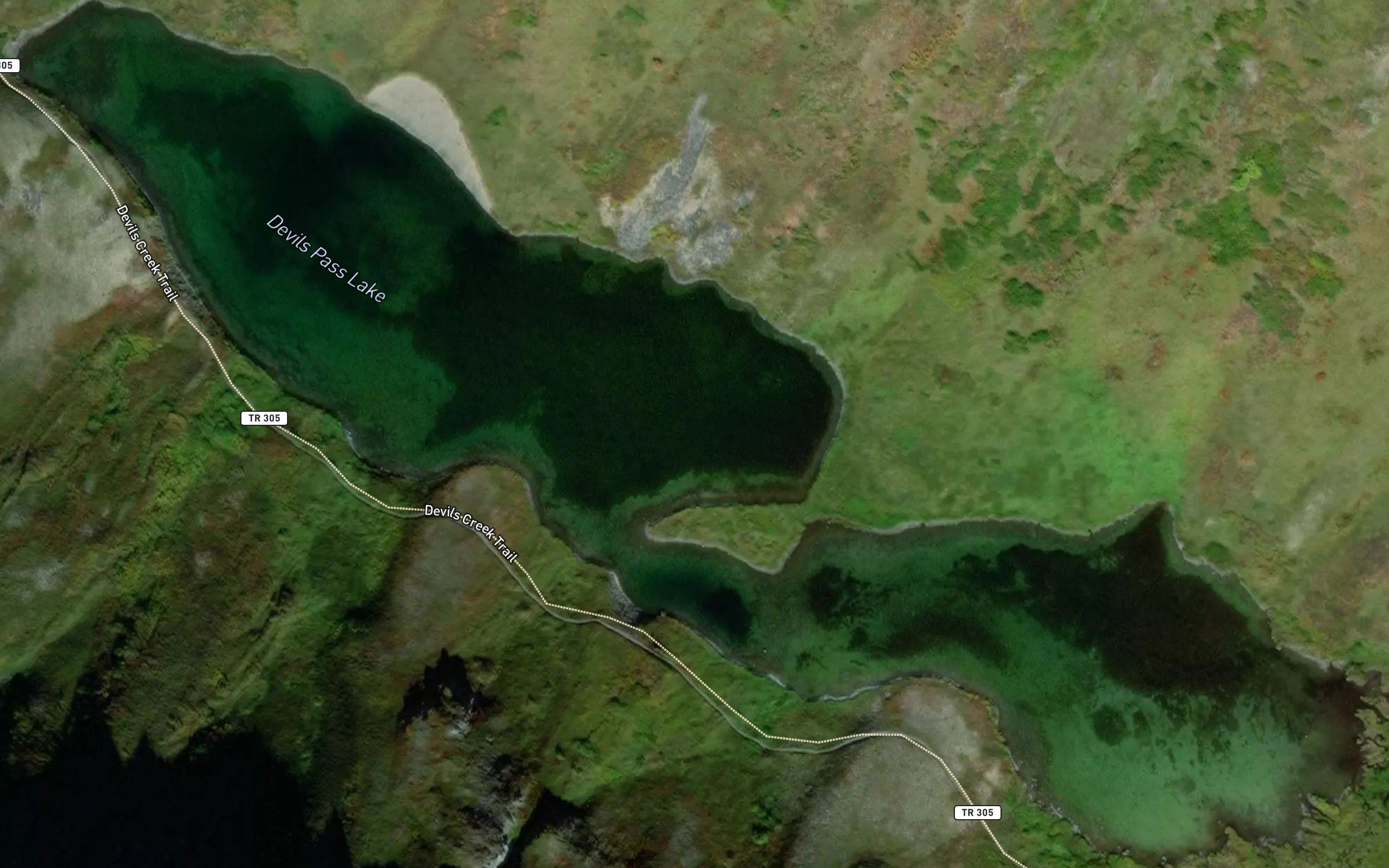 Devils Pass Lake
