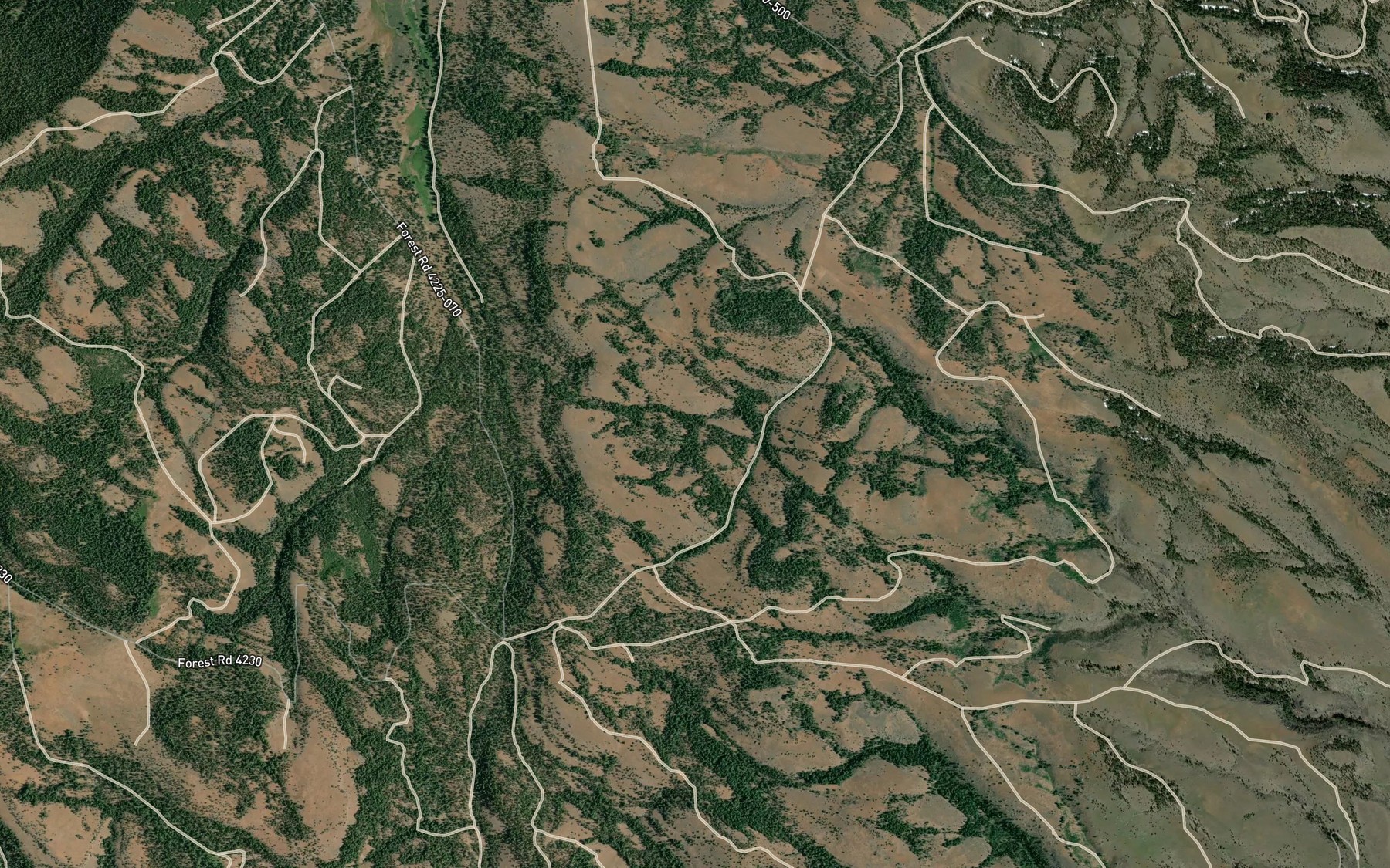 Satellite map of the Boundary Reservoir