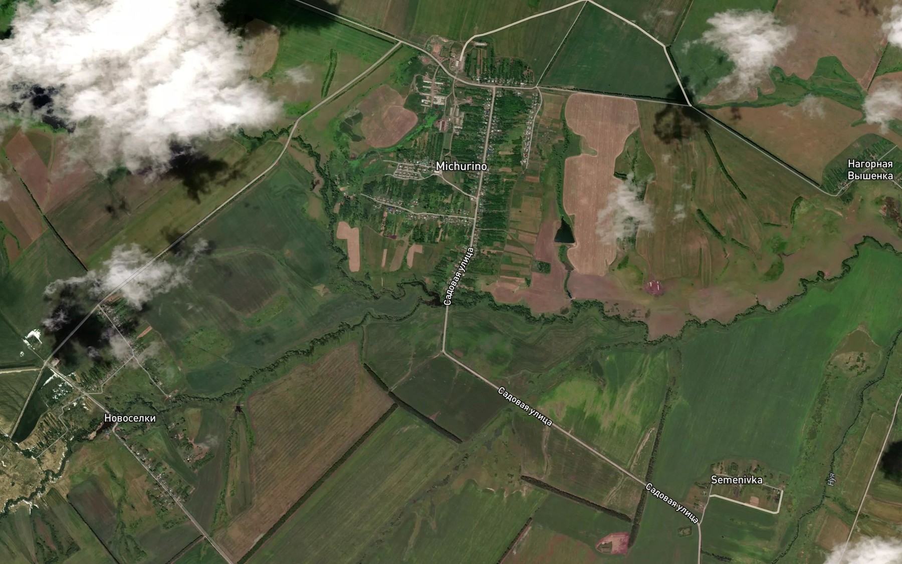 Satellite map of the Bol'shaya Turleyka