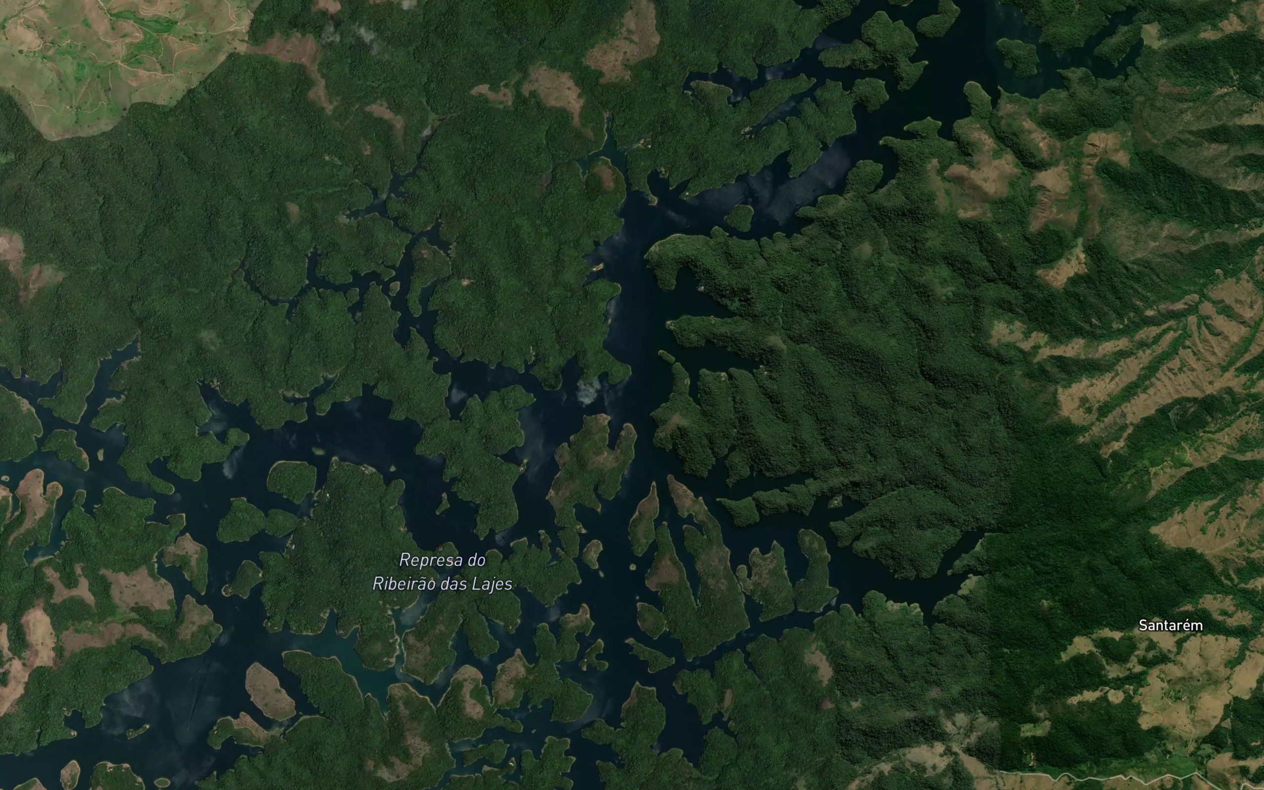 Represa do Ribeirao das Lages
