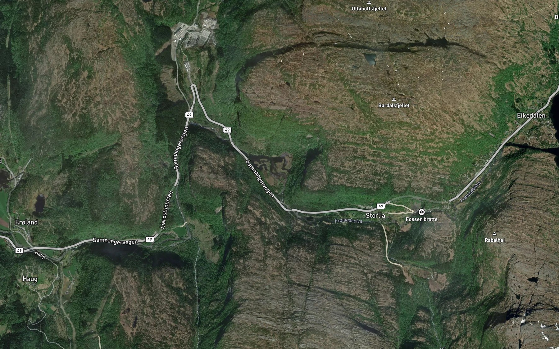 Satellite map of the Loni