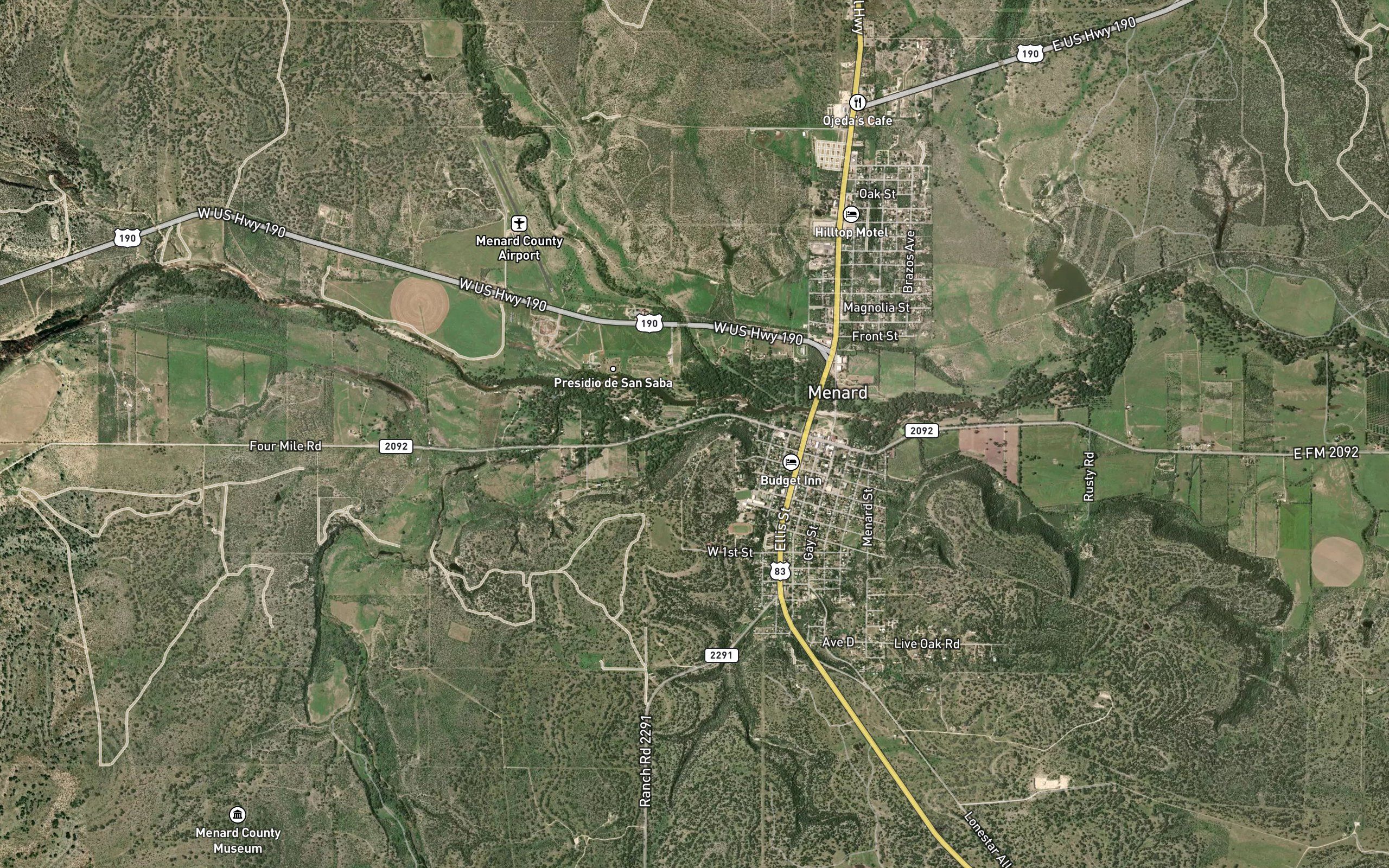 Menard Irrigation Company Canal
