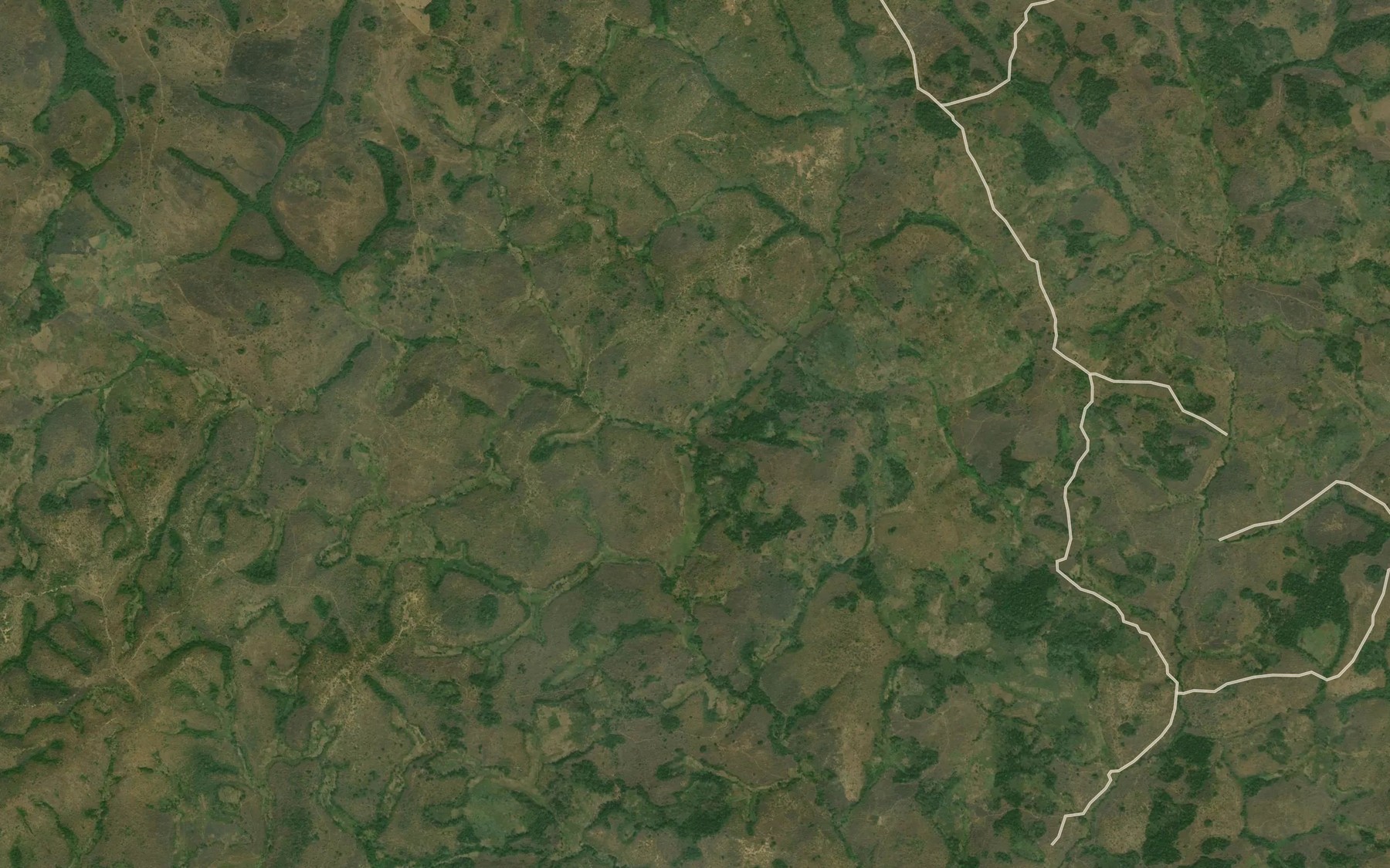 Satellite map of the Nkejo