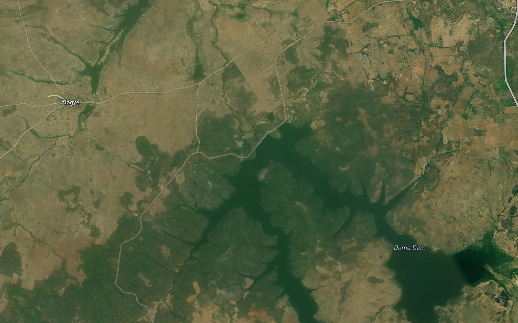 Satellite map of the Loko