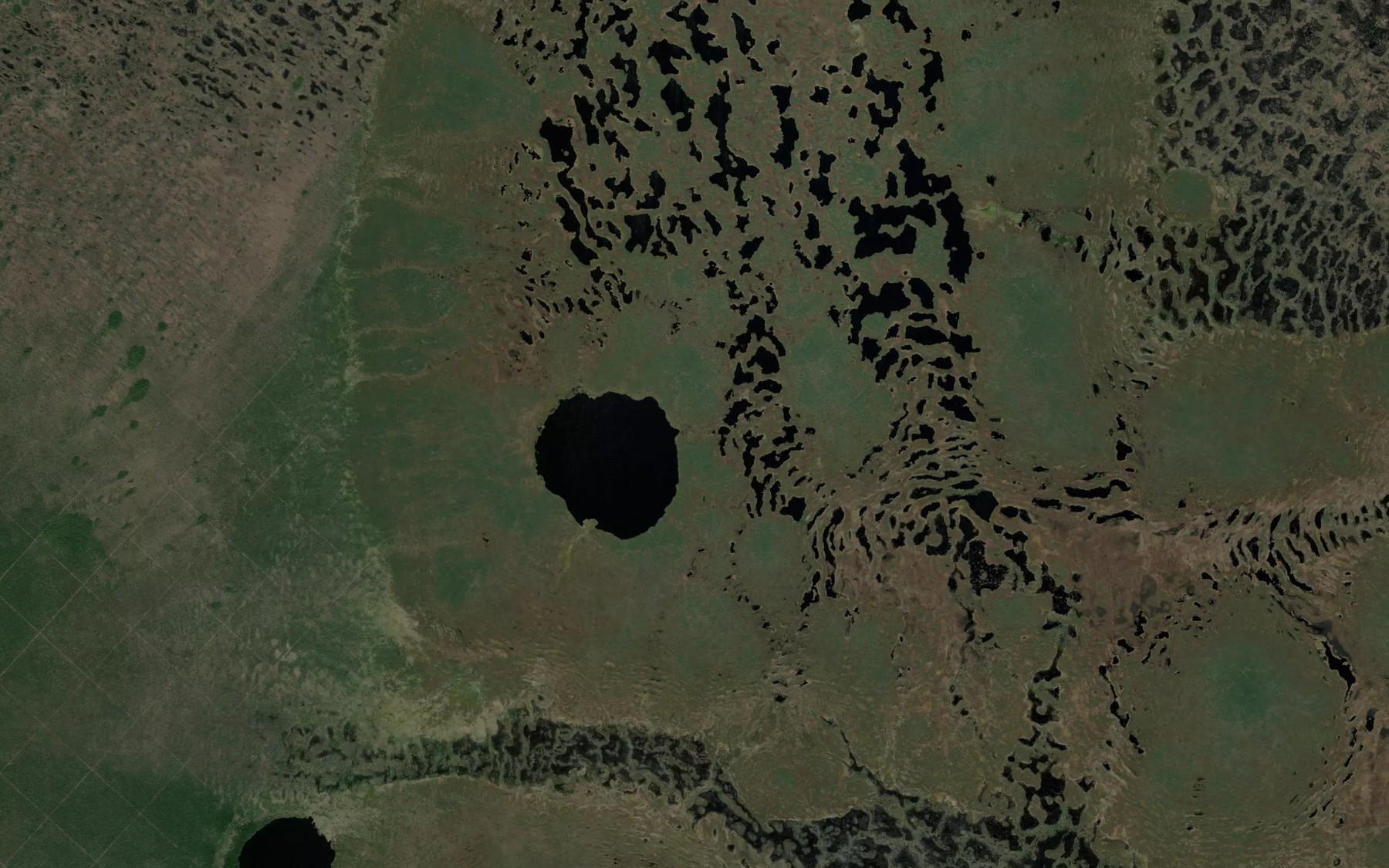 Satellite map of the Ozero Tabashnoye