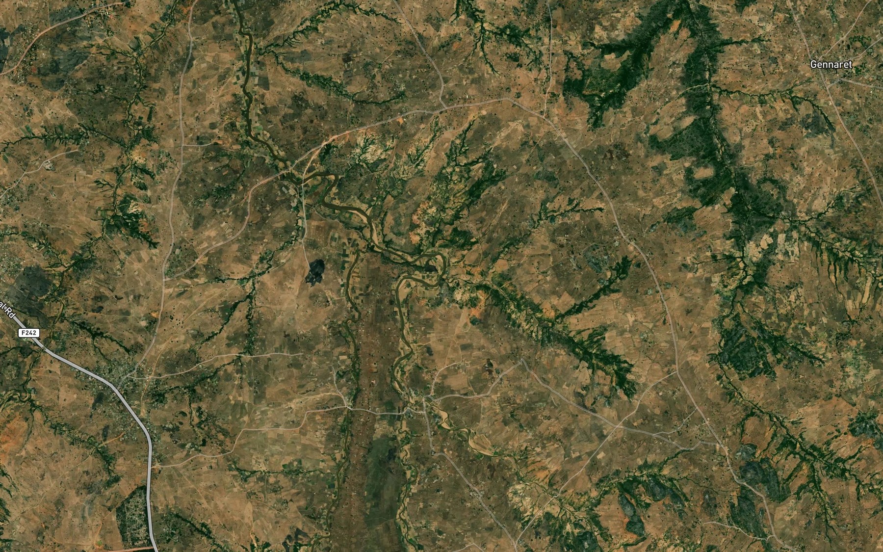 Satellite map of the Dundaji