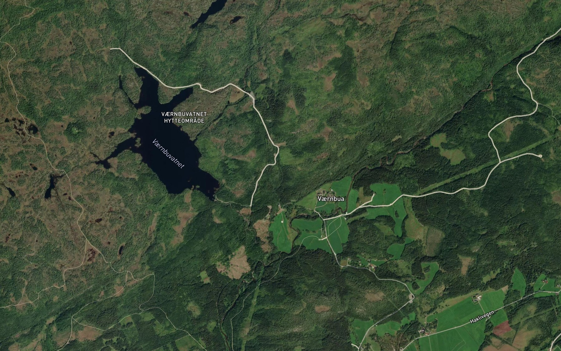 Satellite map of the Teinbekken