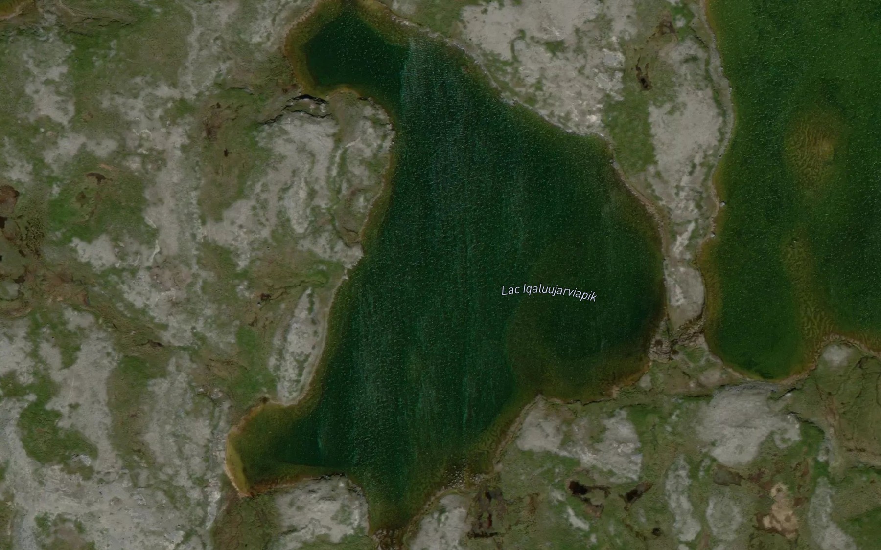 Satellite map of the Lac Iqaluujarviapik