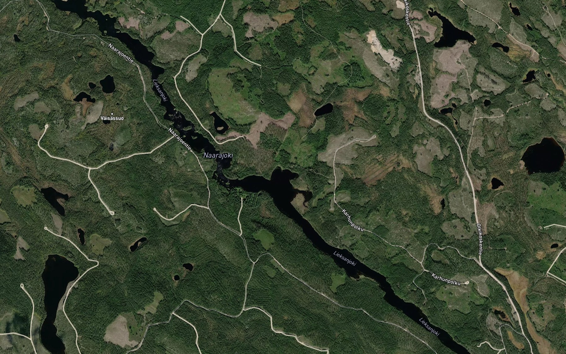 Satellite map of the Niskalahti