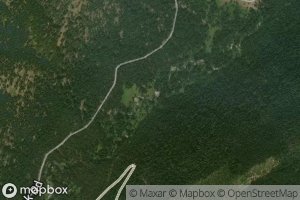 Satellite map of the Little Boulder Creek