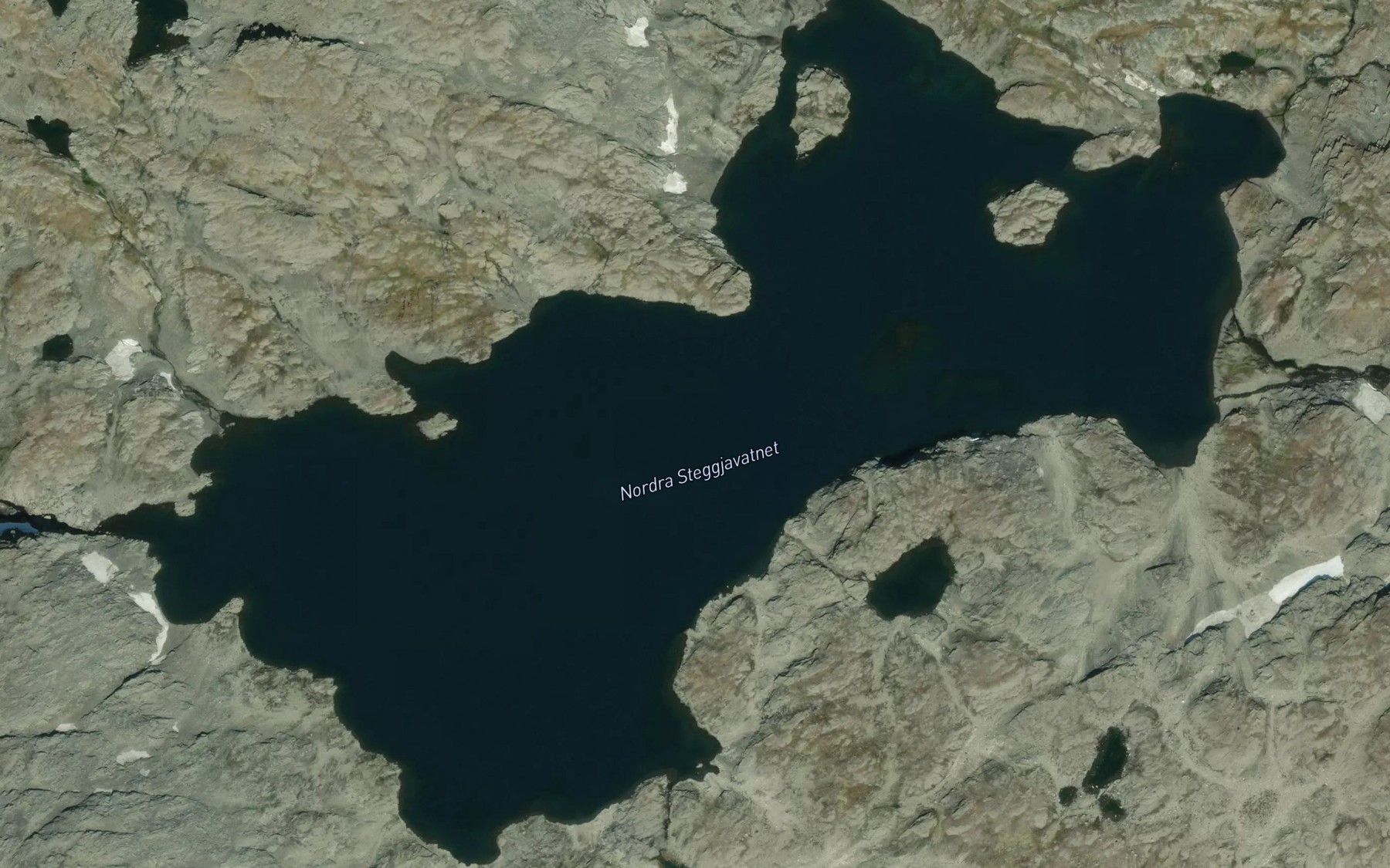 Satellite map of the Steigevatni