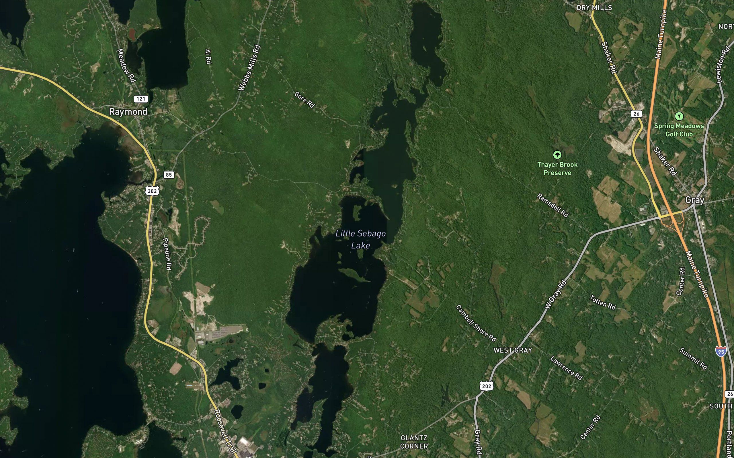Little Sebago Lake