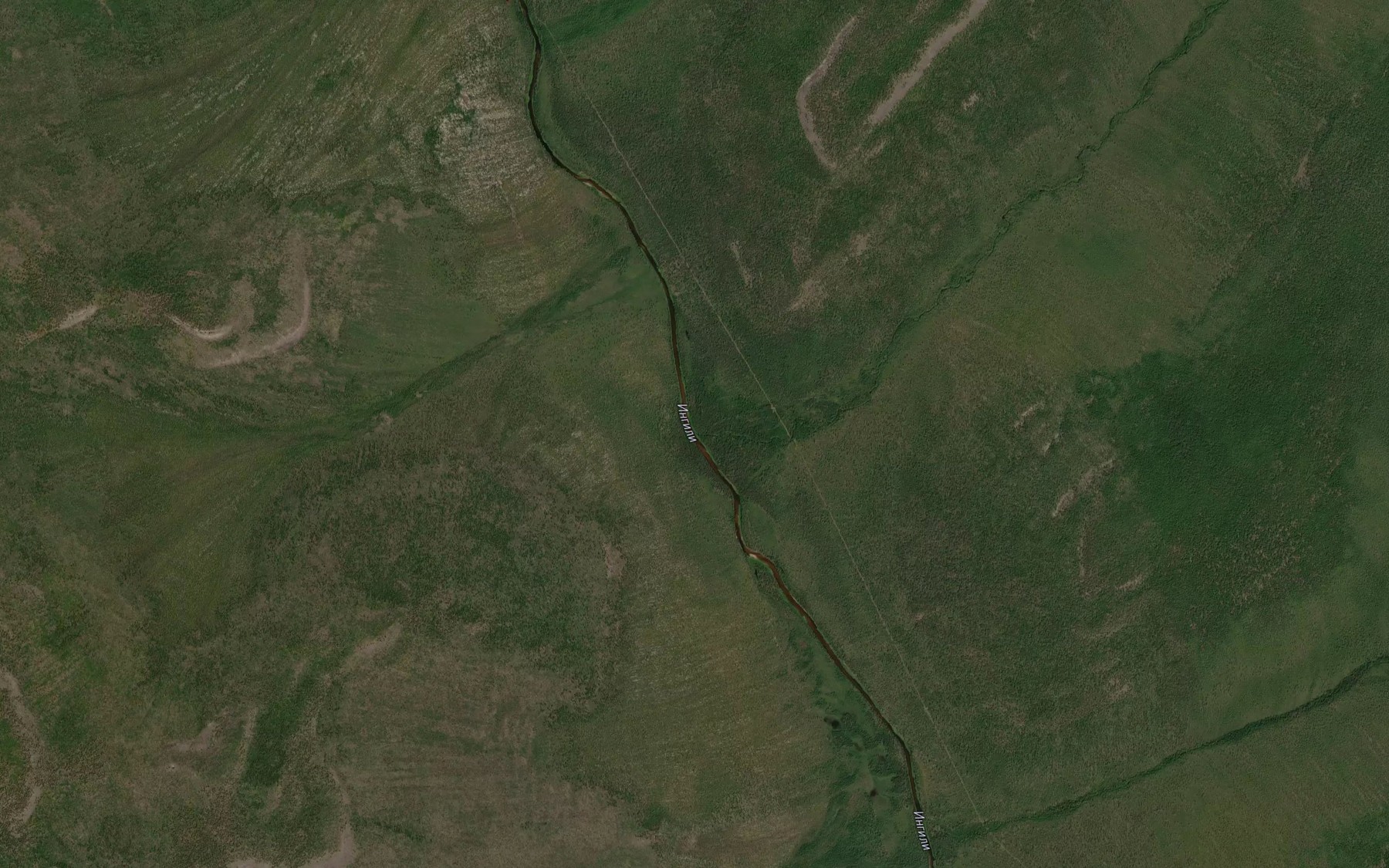 Satellite map of the Bol'shoy Kar'yelak