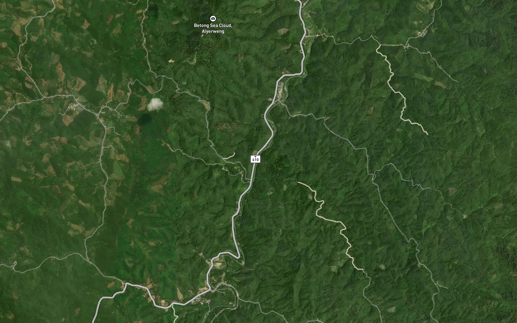 Satellite map of the Khlong Ai Yoe Khwin