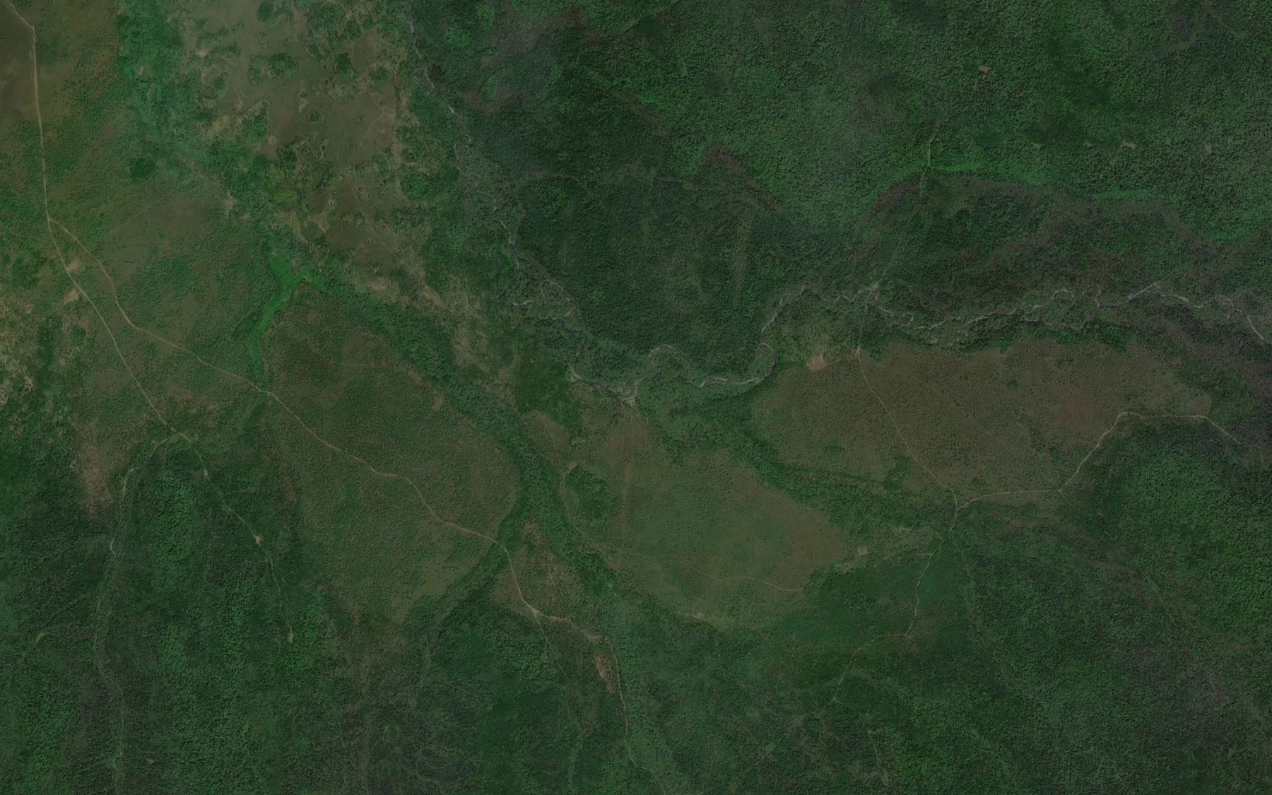 Satellite map of the Chukhe