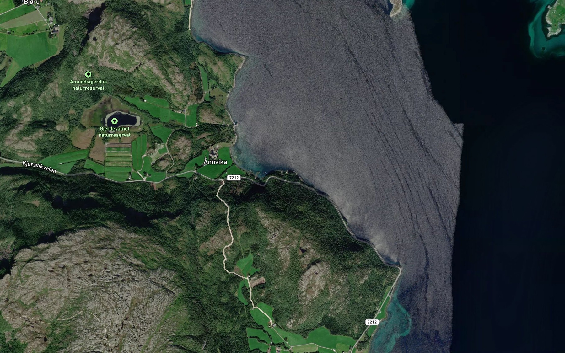 Satellite map of the Bindalsstoa