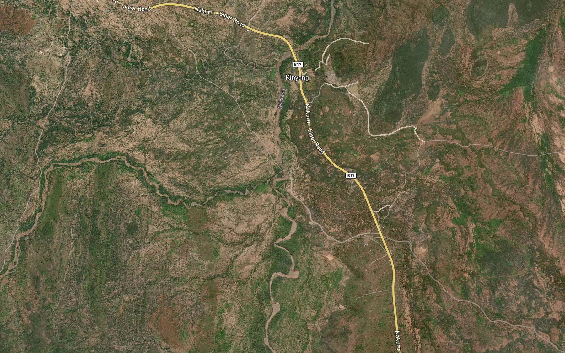 Satellite map of the Burususwa