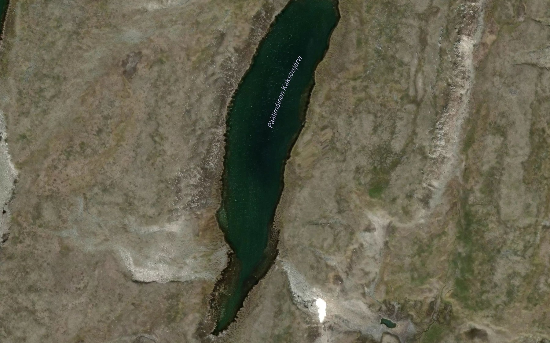 Satellite map of the Paeaelimaeinen Kaksoisjaervi