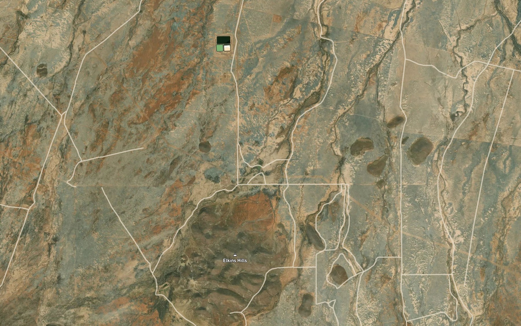 Satellite map of the Gobble Hole