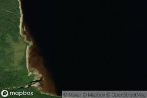 Satellite map of the Fifteen Mile Brook