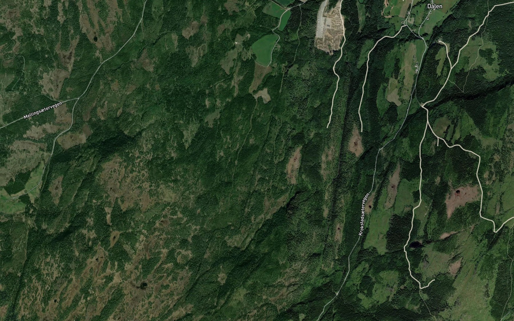 Satellite map of the Hauka