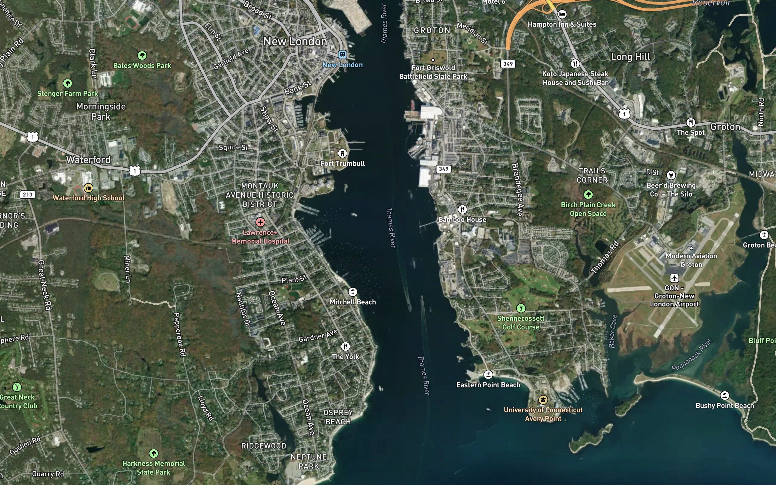 New London Harbor