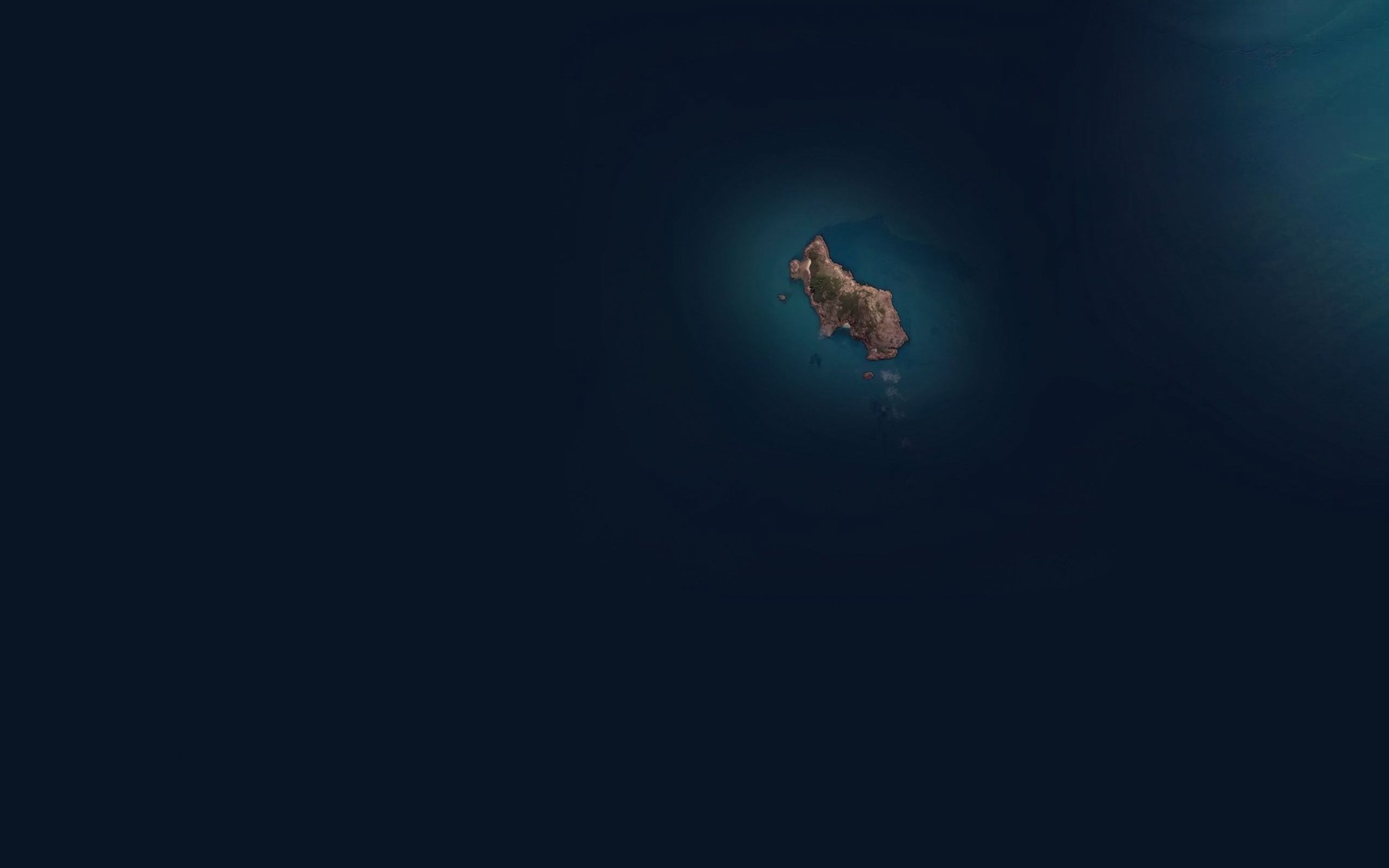 Satellite map of the Marsh Reef