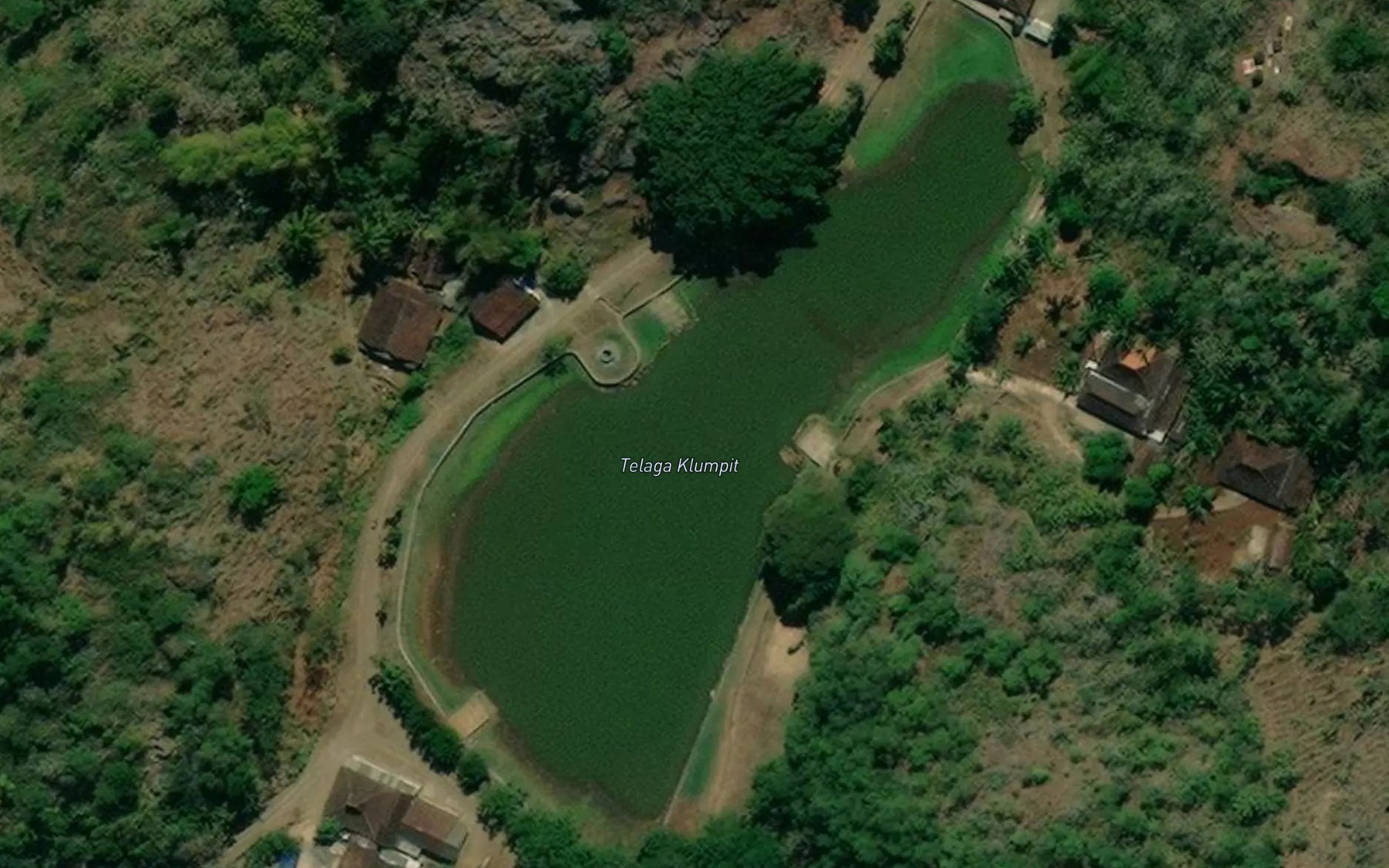 Satellite map of the Telaga Klumpit