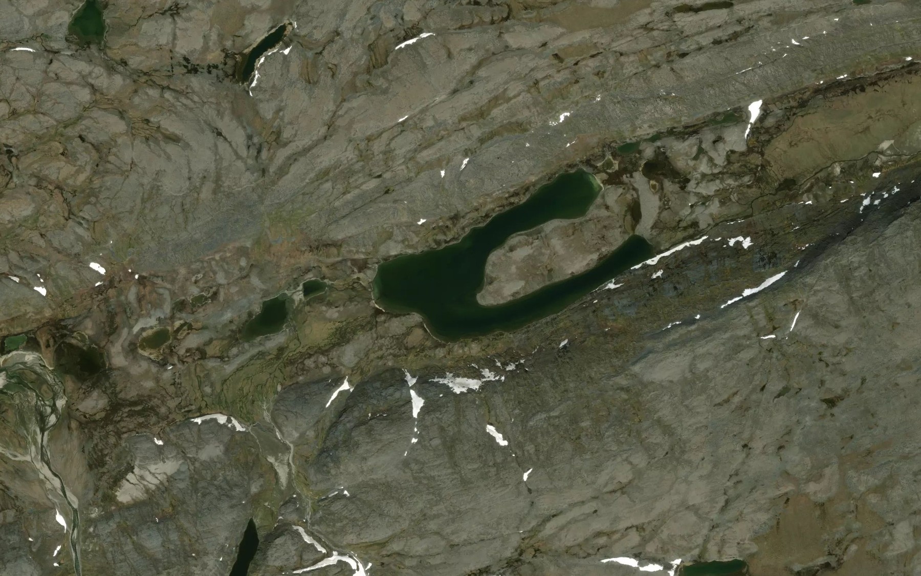 Satellite map of the Lac Arqutialuup