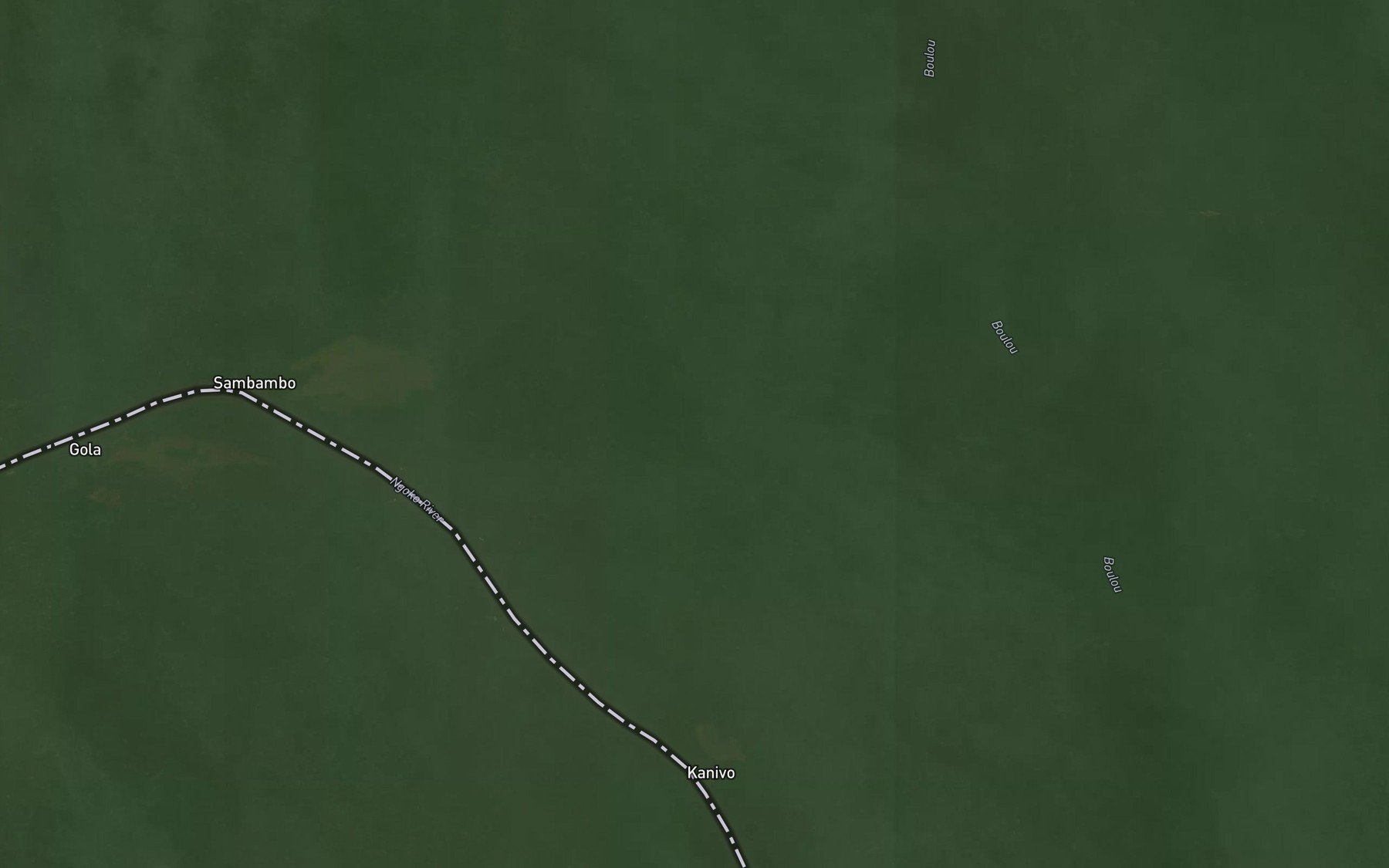 Satellite map of the Boulou