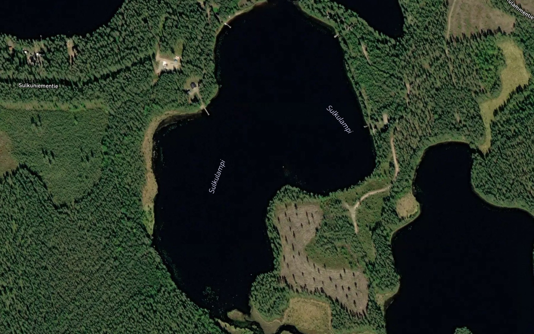 Satellite map of the Sulkulampi