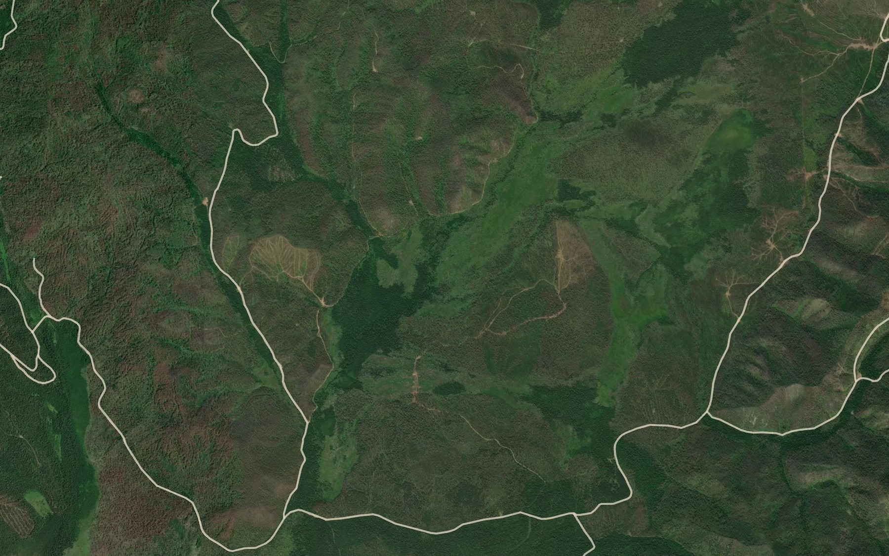Satellite map of the Narchi