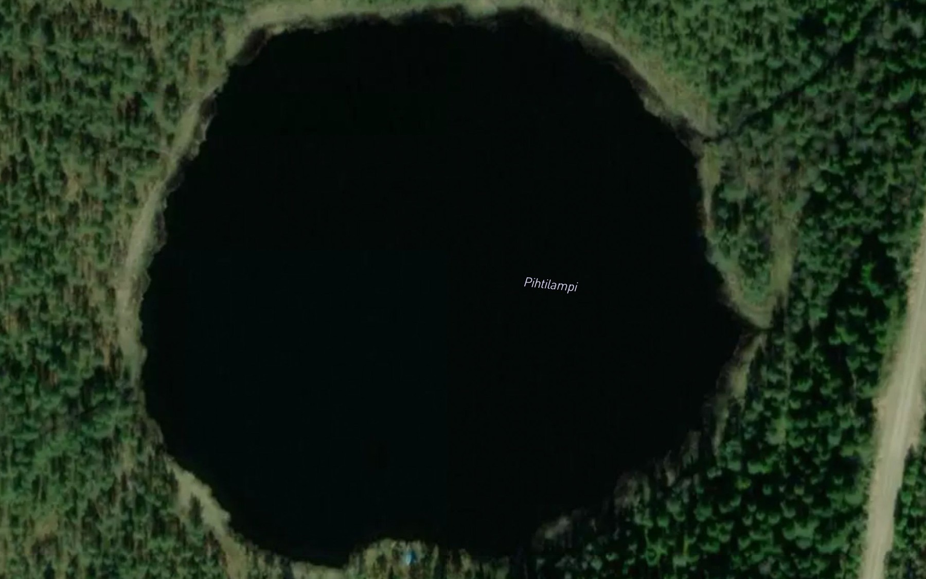 Satellite map of the Pihtilampi