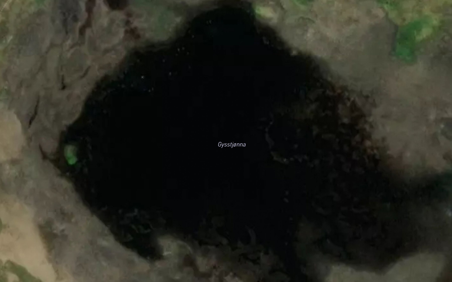 Satellite map of the Gysstjorna