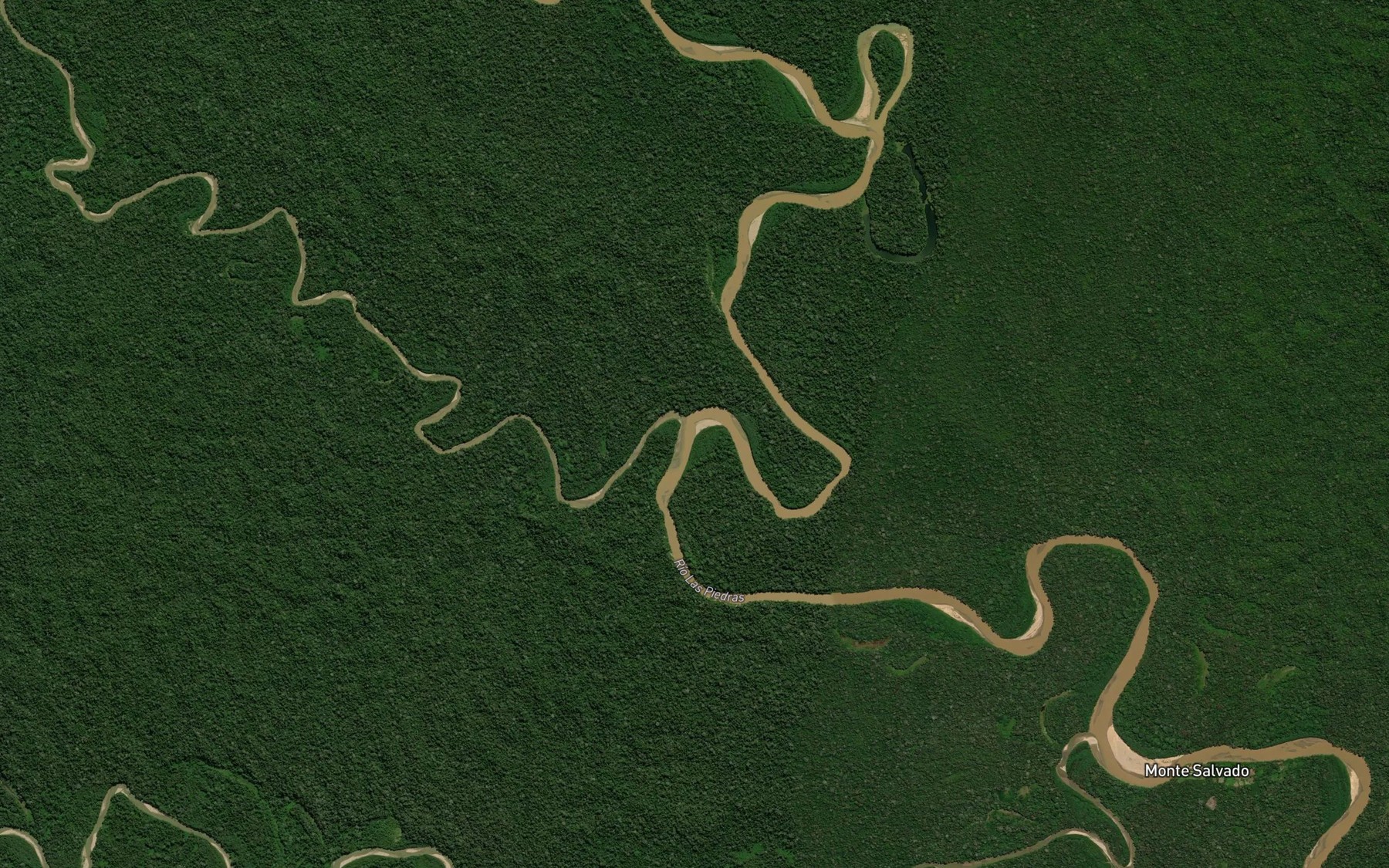 Satellite map of the Rio San Francisco