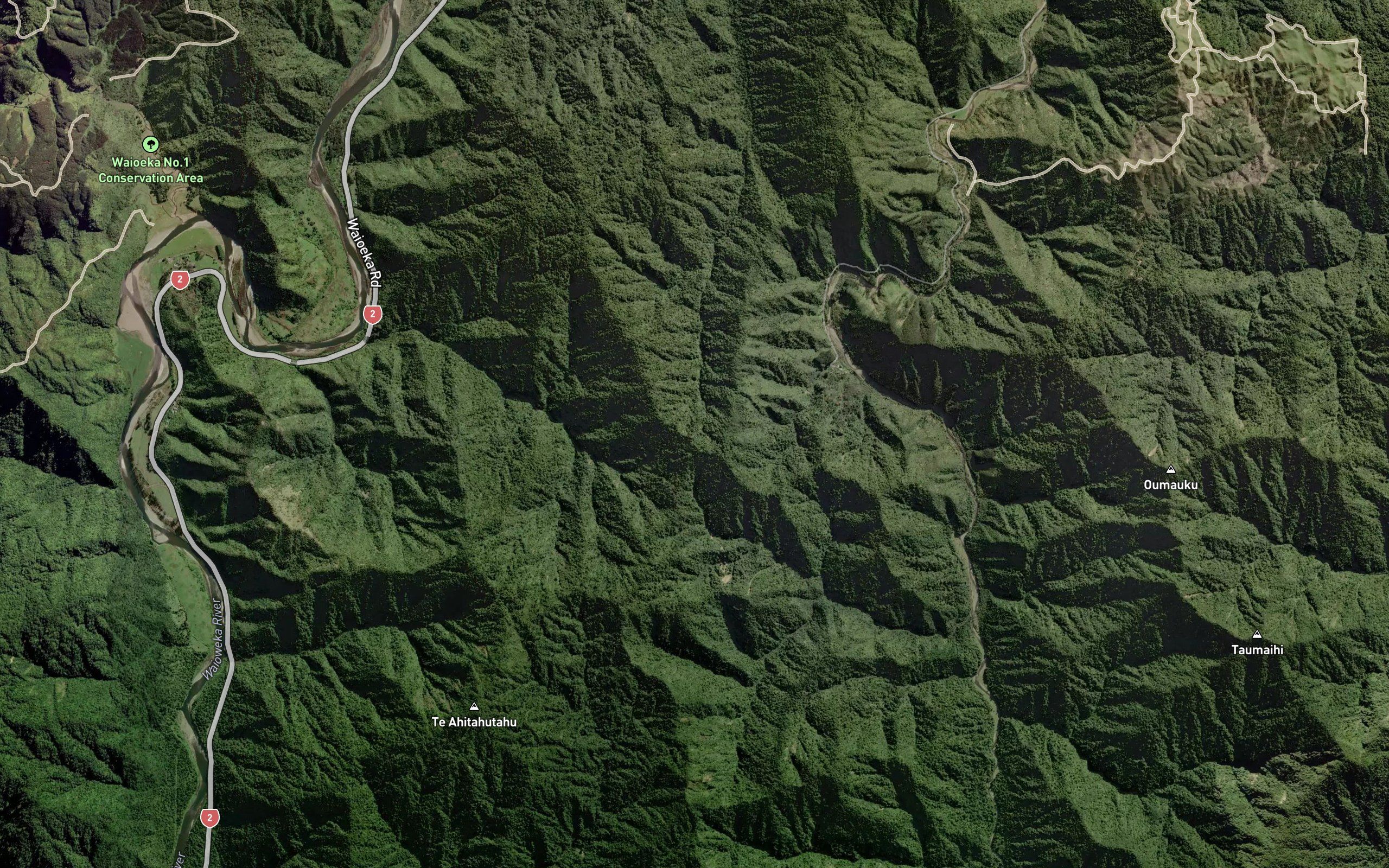 Oruamatanui Stream