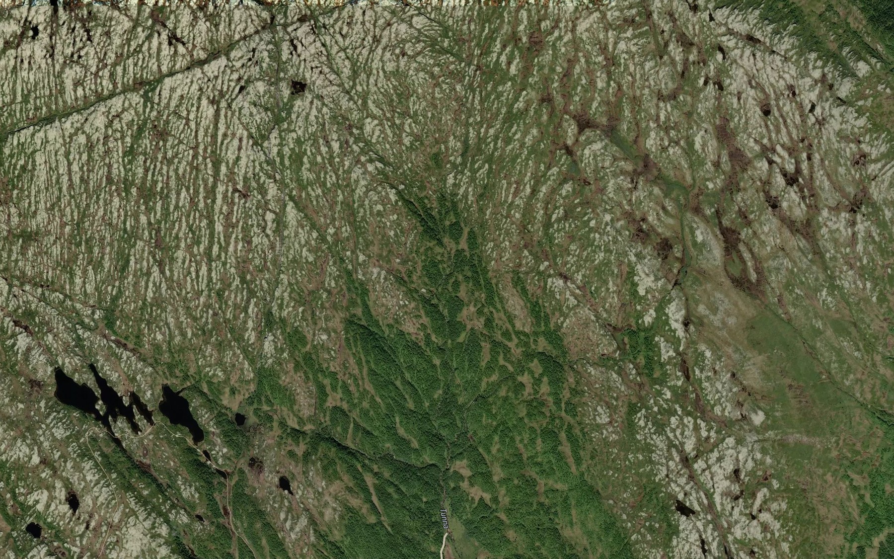 Satellite map of the Kloftasbekken