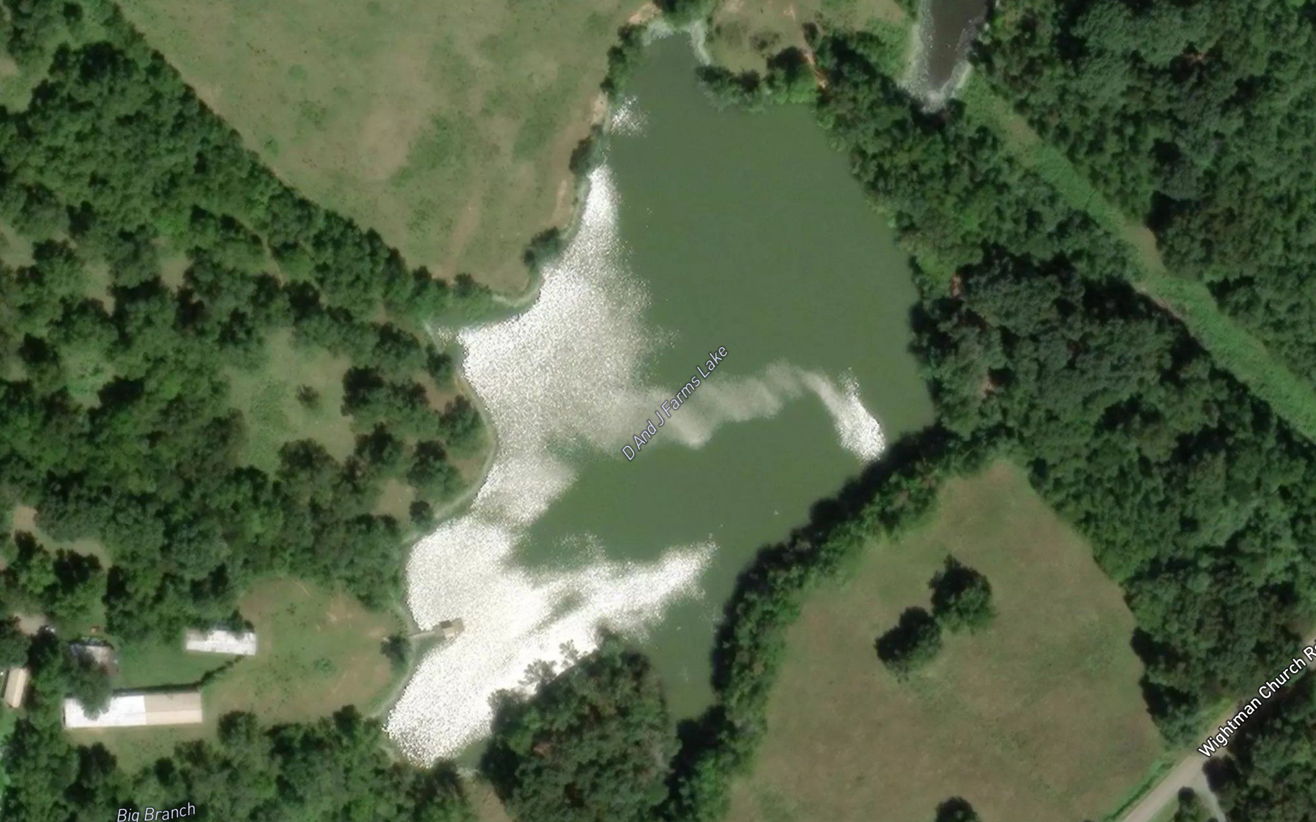 D and J Farms Lake