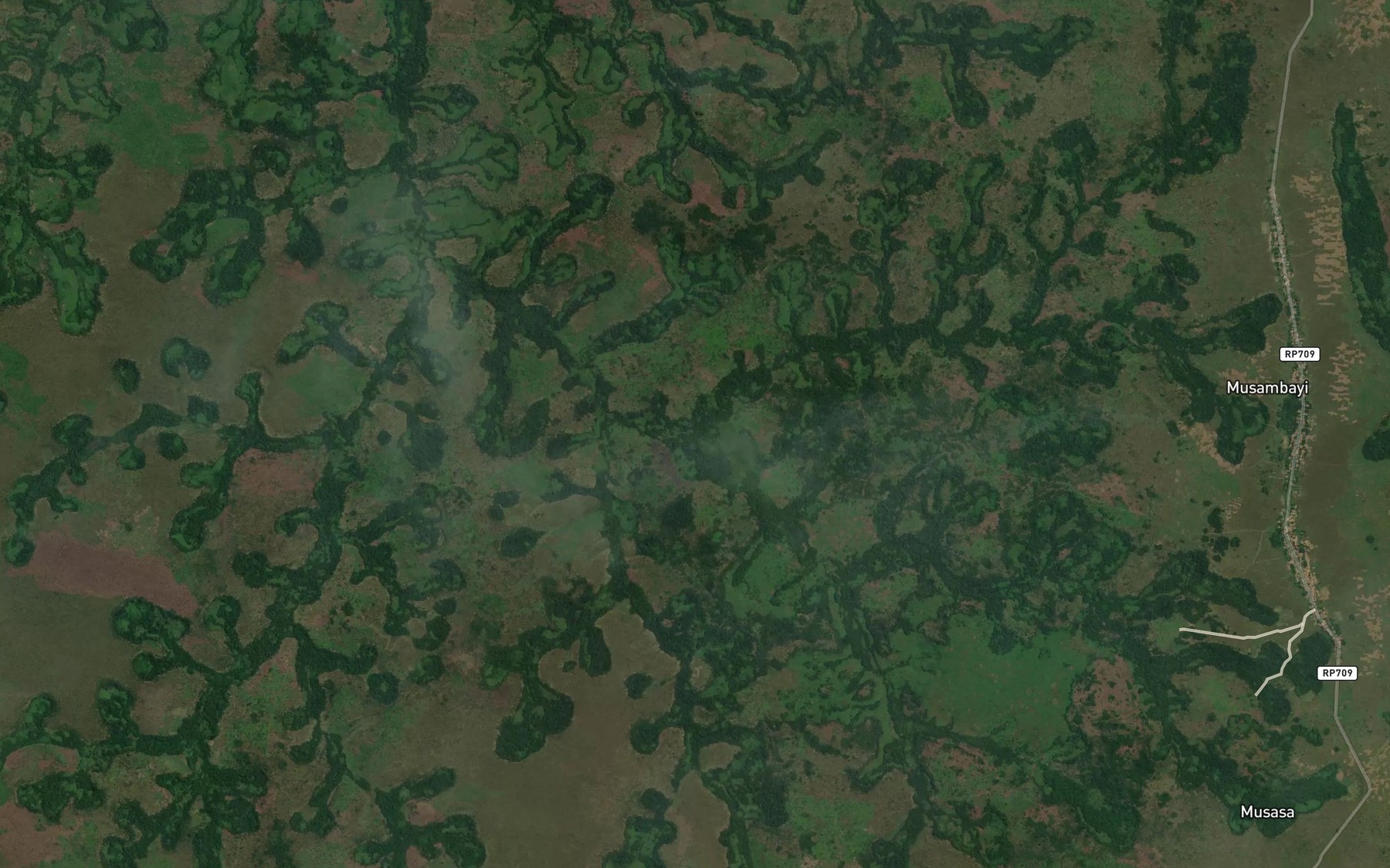 Satellite map of the Kabanda