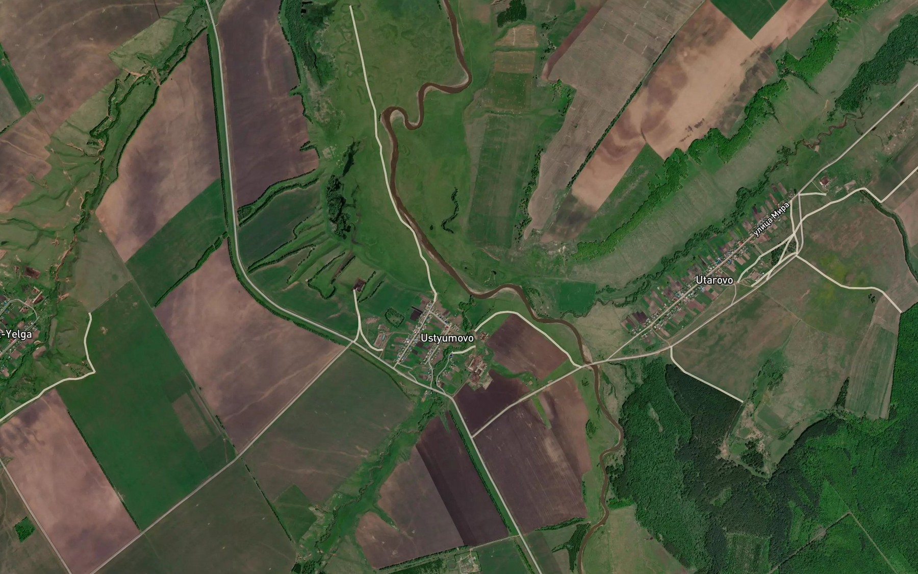Satellite map of the Chukayka