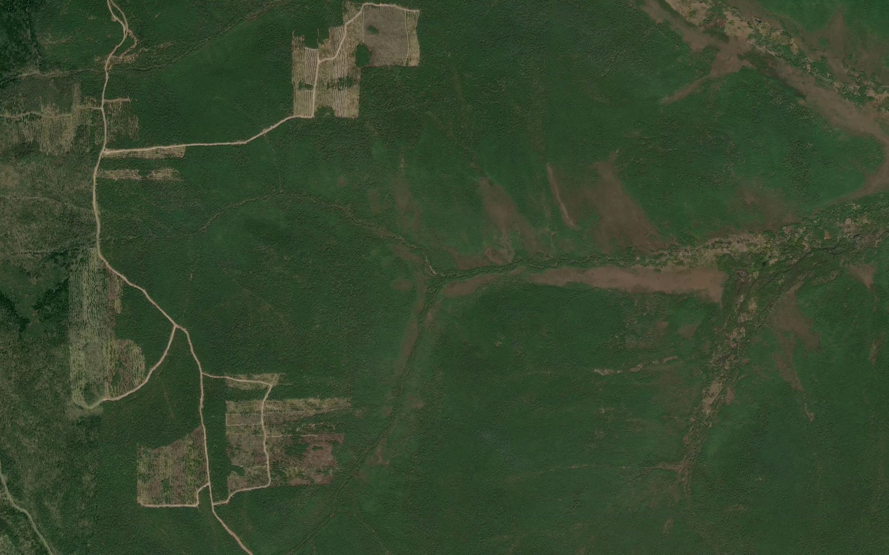 Satellite map of the Kruglyy