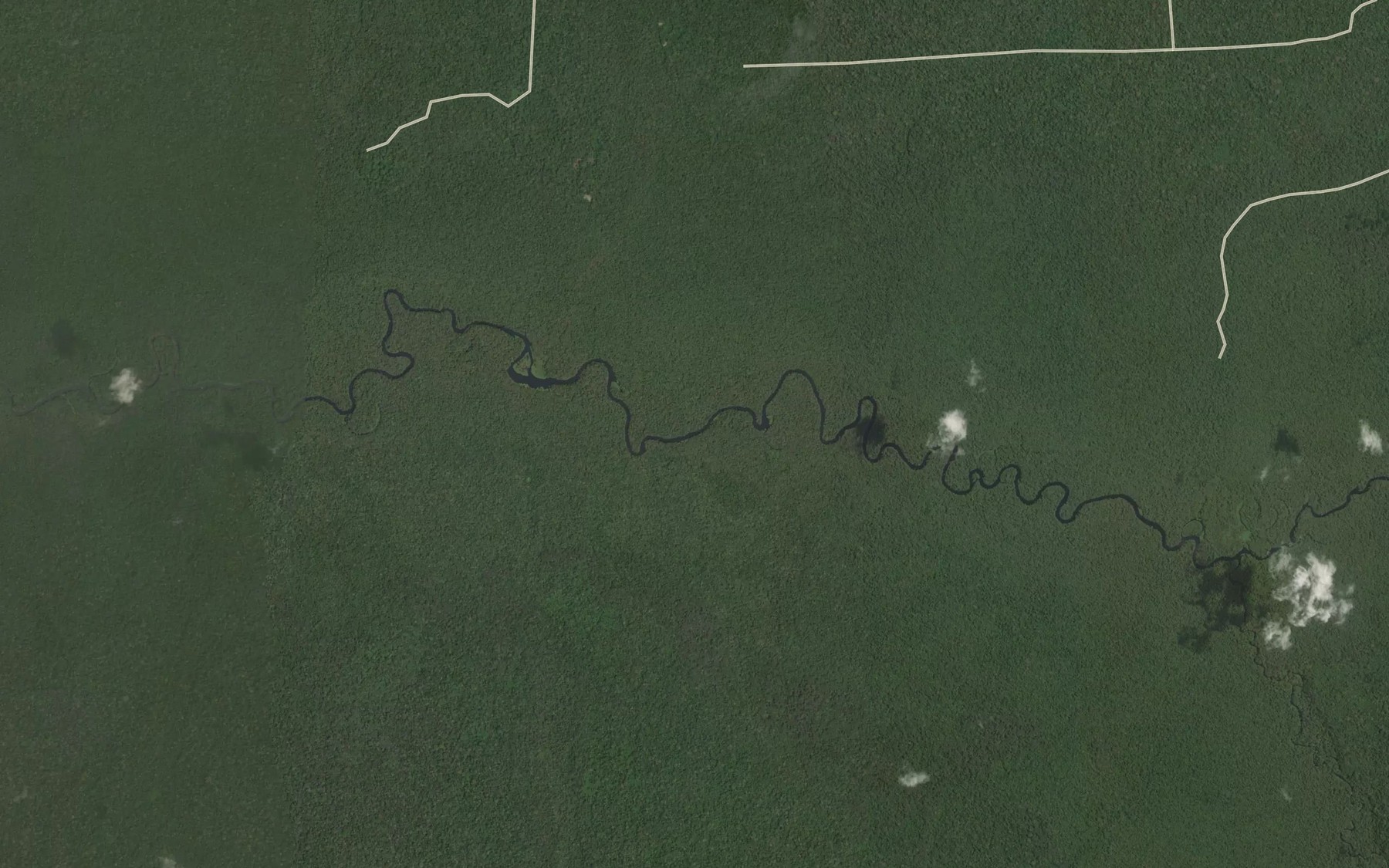 Satellite map of the Bombia