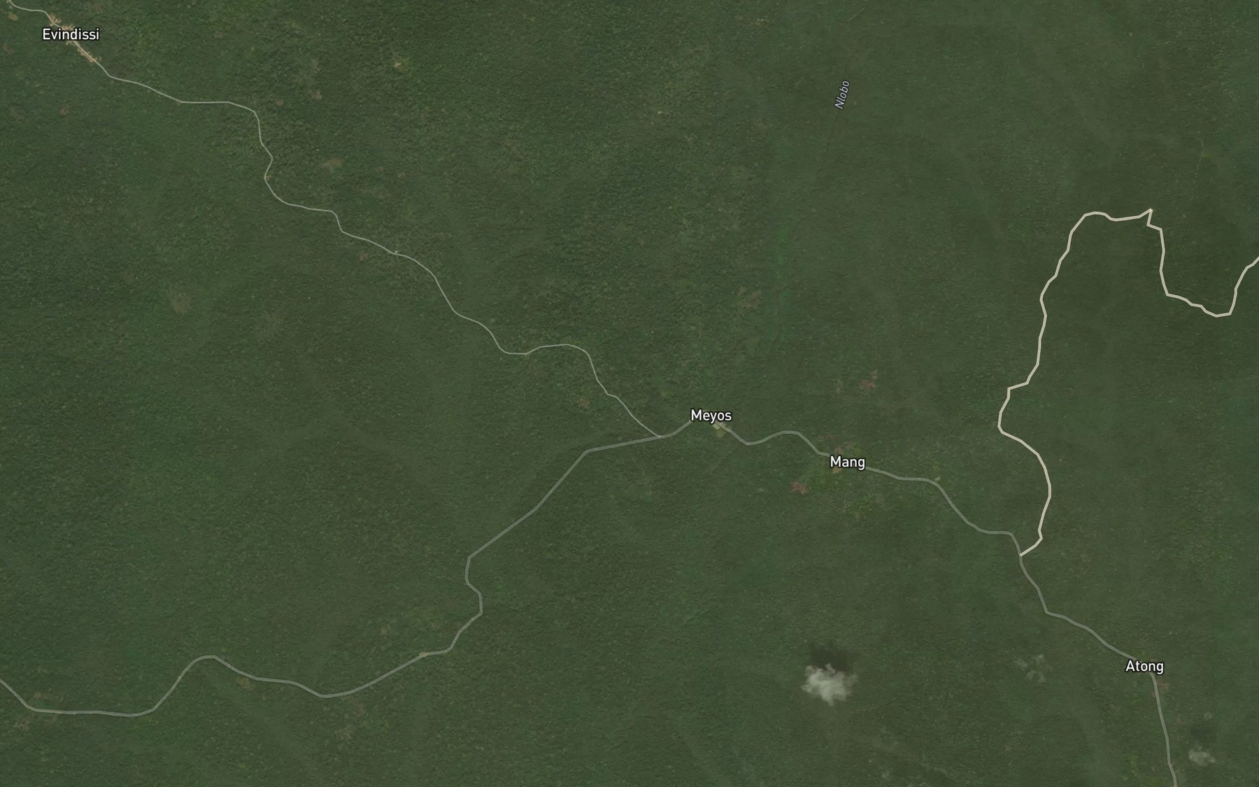 Satellite map of the Avoo