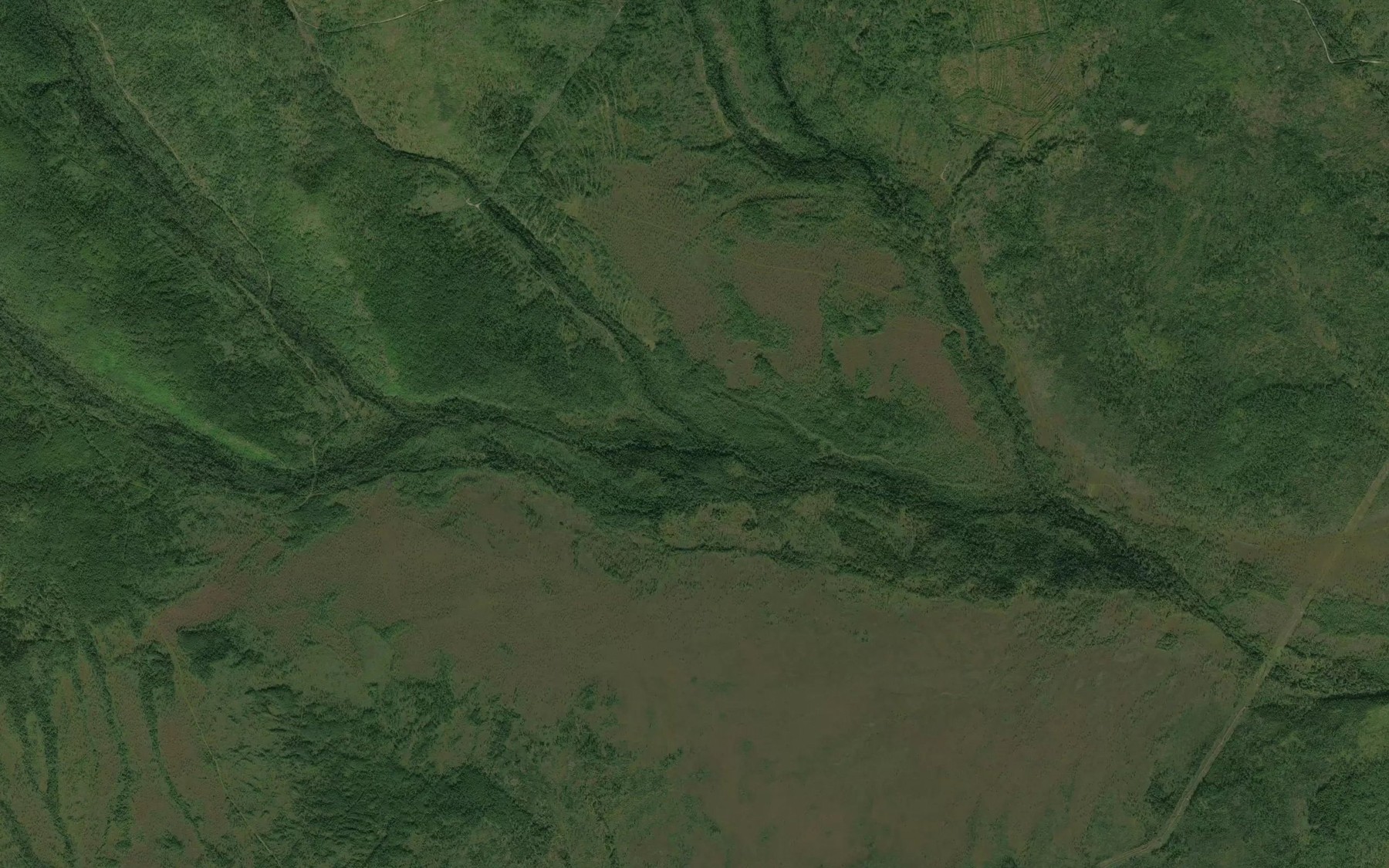 Satellite map of the Sredniy Dzhelokon